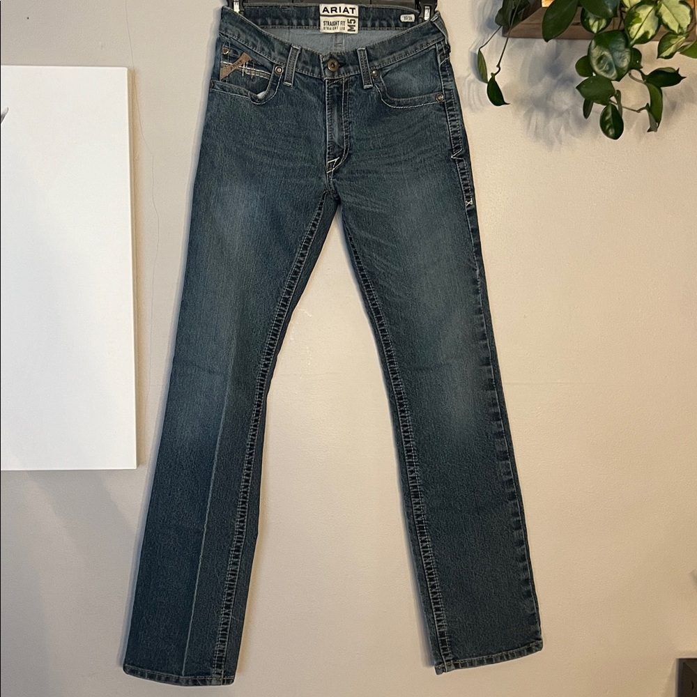Ariat straight leg jeans 30/36 - Picture 3 of 4